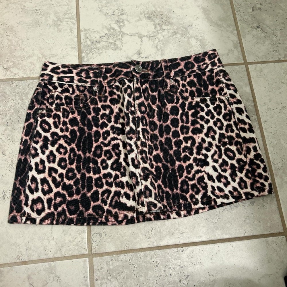PacSun Wild Patterned Mini Skirt